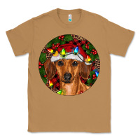 Toasted Coconut Christmas Dachshund Classic Tee - RanaPortraitStore