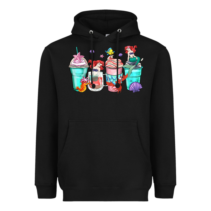 Ariel Coffee Cups Heavyweight Hoodie by Zillion Design Studio | Teevron