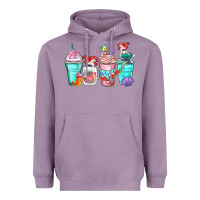 Lavender ariel coffee cups Heavyweight Hoodie - Zillion Design Studio