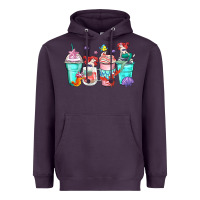 Plum ariel coffee cups Heavyweight Hoodie - Zillion Design Studio