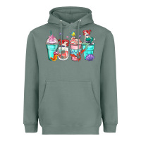 Sage ariel coffee cups Heavyweight Hoodie - Zillion Design Studio