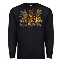 Black egg hunter Premium Sweatshirt - RacoonDesign