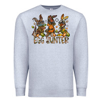 Heather Grey egg hunter Premium Sweatshirt - RacoonDesign