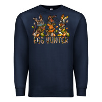 Navy egg hunter Premium Sweatshirt - RacoonDesign