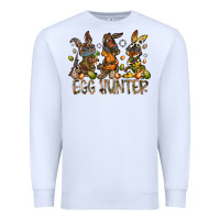 White egg hunter Premium Sweatshirt - RacoonDesign