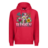 Cardinal he is risen cross easter Premium Hoodie - BarkalooDesign