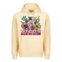 Pina Colada he is risen cross easter Premium Hoodie - BarkalooDesign