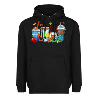 Black math teacher coffee cups Heavyweight Hoodie - Zillion Design Studio
