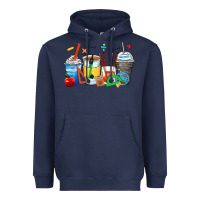 Math Teacher Coffee Cups Heavyweight Hoodie | Teevron