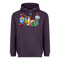 Plum math teacher coffee cups Heavyweight Hoodie - Zillion Design Studio