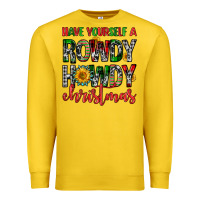 Lemon have yourself a rowdy howdy christmas Premium Sweatshirt - FaDigitalArtStudio