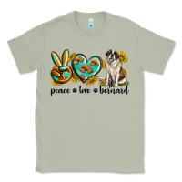 Matcha peace love st. bernard Classic Tee - texasbilliewilder