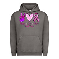 Pigment Tornado Peace Love Cure Breast Cancer Urban Hoodie - Jasminsmagicworld