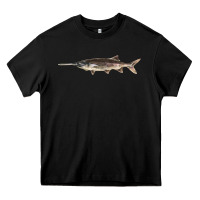 Black Paddlefish Illustrations, Heavy Core Tee - LillyAllenDesigns