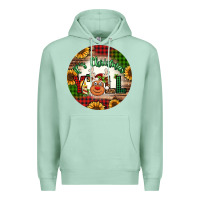Seafoam it's Christmas y'all reindeer Christmas Premium Hoodie - Jasminsmagicworld