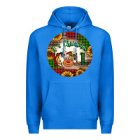 True Royal it's Christmas y'all reindeer Christmas Premium Hoodie - Jasminsmagicworld