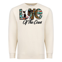 Sandshell love of the cows Premium Sweatshirt - CowhideDigitalArt