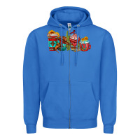 True Royal cowboy coffee cups Zipper Hoodie - texasbilliewilder