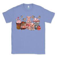 Colony Blue pigs coffee cups Classic Tee - texasbilliewilder