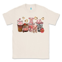 Natural pigs coffee cups Classic Tee - texasbilliewilder