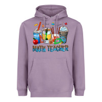 Lavender math teacher coffee cups Heavyweight Hoodie - Zillion Design Studio