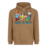 Toasted Coconut math teacher coffee cups Heavyweight Hoodie - Zillion Design Studio