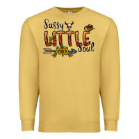 Antique Gold sassy little soul Premium Sweatshirt - CowhideDigitalArt