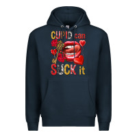 Navy cupid can suck it Premium Hoodie - NancyCooperArtShop