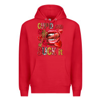 Red cupid can suck it Premium Hoodie - NancyCooperArtShop