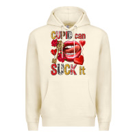 Sandshell cupid can suck it Premium Hoodie - NancyCooperArtShop