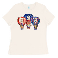 Bone usa air balloon gnomies Ladies Tee - BarkalooDesign