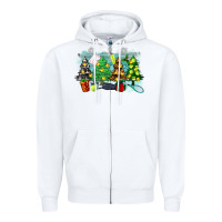 Leopard With Tennis Zipper Hoodie | Teevron