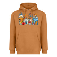 Meerkat art teacher coffee cups Heavyweight Hoodie - Zillion Design Studio