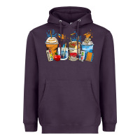 Plum art teacher coffee cups Heavyweight Hoodie - Zillion Design Studio