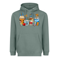Sage art teacher coffee cups Heavyweight Hoodie - Zillion Design Studio