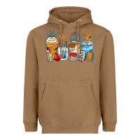 Toasted Coconut art teacher coffee cups Heavyweight Hoodie - Zillion Design Studio
