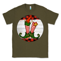 Army Green Elf Shoes Classic Tee - RanaPortraitStore
