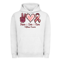 Pigment Lunar Rock Peace Love Cure Uterine Cancer Urban Hoodie - Jasminsmagicworld