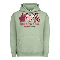 Pigment Oil Green Peace Love Cure Uterine Cancer Urban Hoodie - Jasminsmagicworld