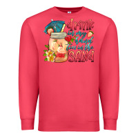 Cardinal drink in my hand toes in the sand Premium Sweatshirt - HRA Design Shop