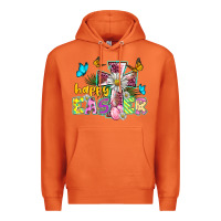 Carrot happy easter cross Premium Hoodie - BarkalooDesign