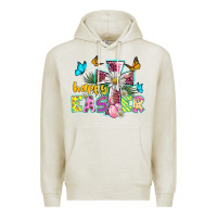 Oatmeal Heather happy easter cross Premium Hoodie - BarkalooDesign