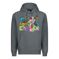 Rock happy easter cross Premium Hoodie - BarkalooDesign