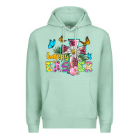 Seafoam happy easter cross Premium Hoodie - BarkalooDesign