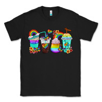 Black rainbow coffee cups Classic Tee - texasbilliewilder