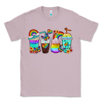 Lilac rainbow coffee cups Classic Tee - texasbilliewilder