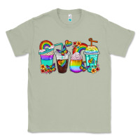 Matcha rainbow coffee cups Classic Tee - texasbilliewilder