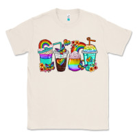 Natural rainbow coffee cups Classic Tee - texasbilliewilder