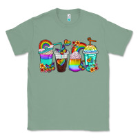 Sage rainbow coffee cups Classic Tee - texasbilliewilder