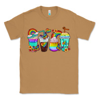 Toasted Coconut rainbow coffee cups Classic Tee - texasbilliewilder